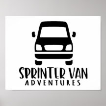 Sprinter Van Adventure-Poster