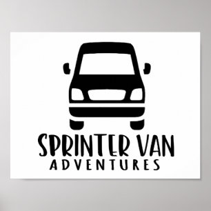 Sprinter Van Adventure-Poster Poster