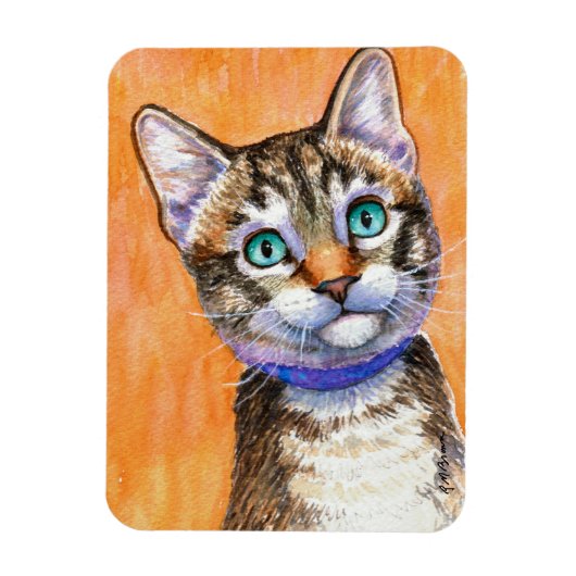 Sprite Tabby Cat Magneet (Verticaal)