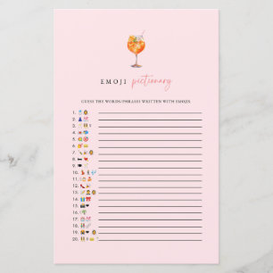Spritz Emoji Pictionary Vrijgezellenfeest Game Kaa