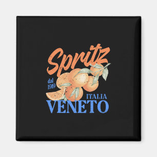 Spritz Veneto Dal 1919 Italië Vintage Oranje Wijn Magneet