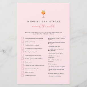 Spritz Wedding Traditions Vrijgezellenfeest spel