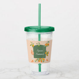 Spritz Zomer Verjaardag Acryl Drinkbeker