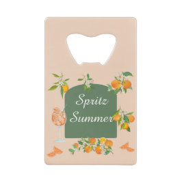Spritz Zomer Verjaardag Kredietkaart Flessenopener