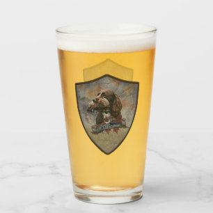Sprocker Spaniel, Pistool hondkunstglas Glas