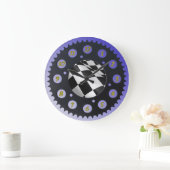 SPROCKET WALL CLOCKS. GROTE KLOK (Huis)