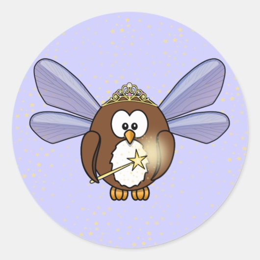 sproeimuil ronde sticker (Voorkant)