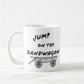 Sprong op de Bandwagen Koffiemok (Links)