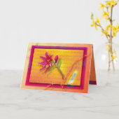 Sprong van Geloof Kaart (Gele Bloem)