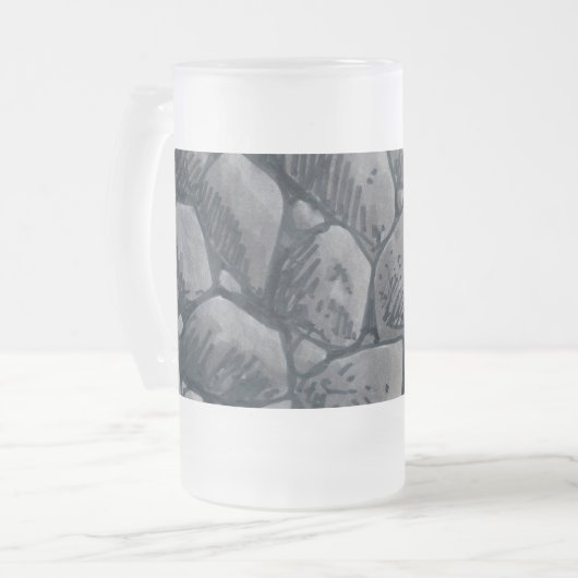 Sprong van mok met kool (Voorkant links)