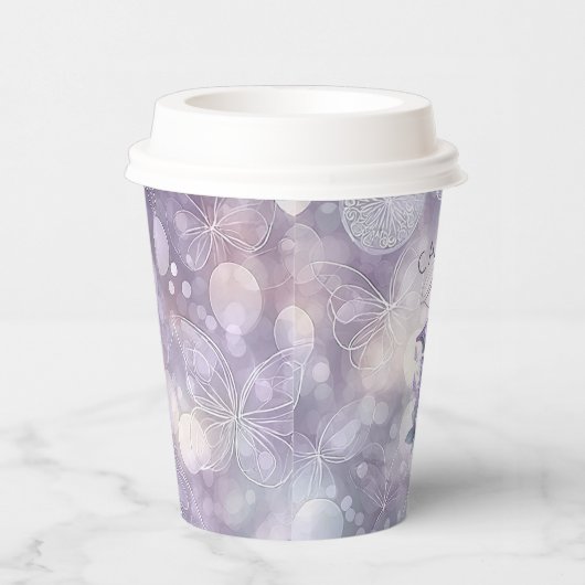 Sprookje Bloemen 15 Quinceanera ID1030 Papieren Bekers (Rechts)