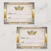  sprookje bruiloft tafel nummer Kaarten Plaatskaartje (Voorkant / Achterkant)