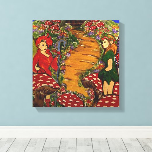 SPROOKJE CANVAS AFDRUK (Insitu (Houten vloer))