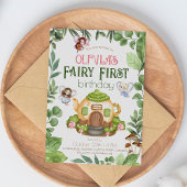 Sprookje Eerste Thema 1e Verjaardagsfeestje Bos Kaart