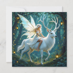 Sprookje en Witte Herten Magisch Bos Kaart