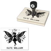 Sprookje ex libris stempel (Gestempeld)