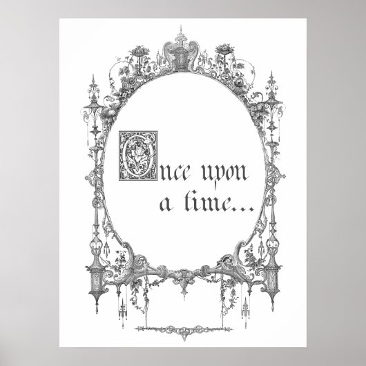  sprookje Hoesje Poster (Voorkant)