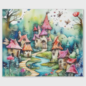 Sprookje in het sprookjesland inpakpapier (Vlak)