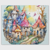 Sprookje in het sprookjesland inpakpapier (Vlak)