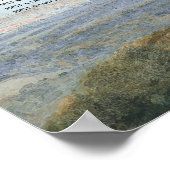  Sprookje Kasteel Bos Zitkaart Poster (Hoek)