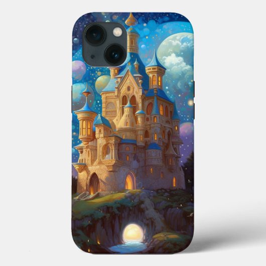 Sprookje Kasteel Fantasie Kunst Case-Mate iPhone Case (Achterkant)