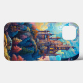 Sprookje Kasteel Fantasie Kunst Case-Mate iPhone Case (Achterkant (horizontaal))