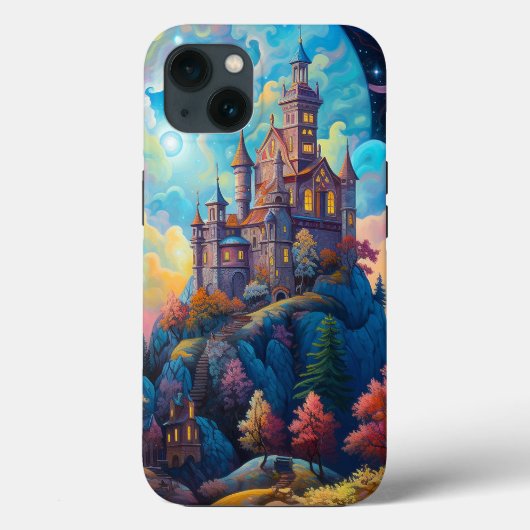 Sprookje Kasteel Fantasie Kunst Case-Mate iPhone Case (Achterkant)