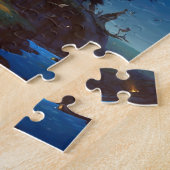 Sprookje Kasteel Fantasie Kunst Legpuzzel (Zijkant)