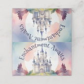 Sprookje Kasteel Party (Buitenkant ongevouwen)