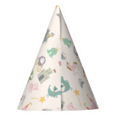 Sprookje Leuke Draak Feesthoedjes (Achterkant)