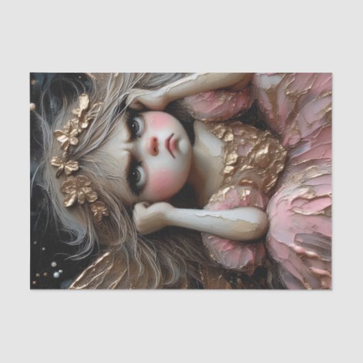 Sprookje met een houding Decopage Tissuepapier (Voorkant)