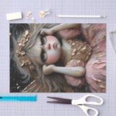 Sprookje met een houding Decopage Tissuepapier (Craft)