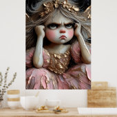 Sprookje met een houding poster (Keuken)