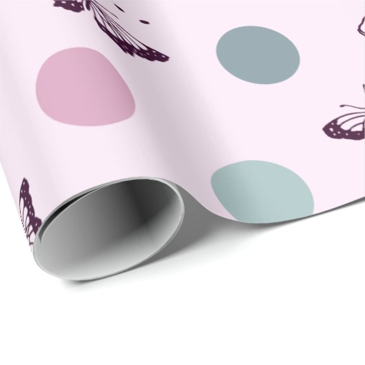 Sprookje Once Upon a Time met vlinders Cadeaupapier (Rol Hoek)