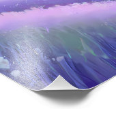 Sprookje onder de regenboog foto afdruk (Hoek)