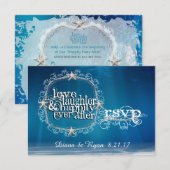 Sprookje Onder de Zee RSVP (Voorkant / Achterkant)