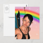 Sprookje onder Regenboog Briefkaart (Voorkant / Achterkant)