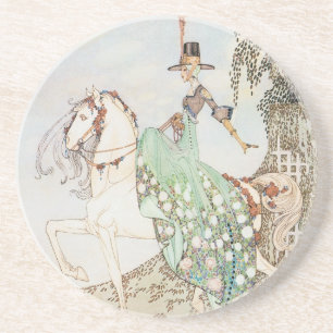 Sprookje, Prinses Minette, Kay Nielsen Zandsteen Onderzetter