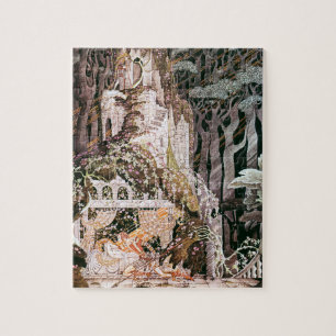 sprookje Rosebud illustratie Kay Nielsen Legpuzzel