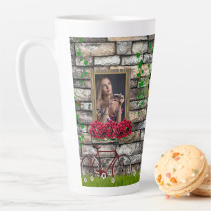 sprookje Rozen Meisjes Foto Lijst Latte Mok