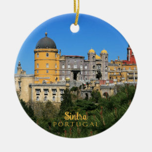 Sprookje Sintra Palace foto, in Portugal Keramisch Ornament
