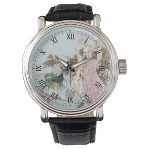 Sprookje Slaapster door Edmund Dulac Horloge