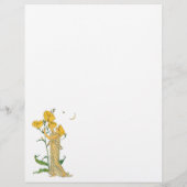 Sprookje, teunisbloem, Walter Crane Flyer (Achterkant)