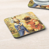 Sprookje uit het verleden, Belle en het Beest Drankjes Onderzetter (Linkerzijde)