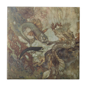 Sprookje uit het verleden, De zeemeermin door Edmu Tegeltje