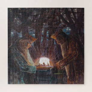 Sprookje van Koningen Mikalojus ciurlionis Legpuzzel