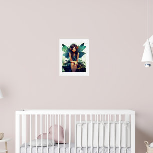 Sprookje zit in de regen poster