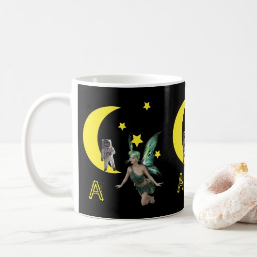 Sprookjes Astronaut Mok (Met donut)