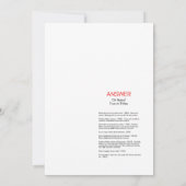 Sprookjes Baby Shower - Bewerkbare Naam, 5x7 Kaart (Achterkant)