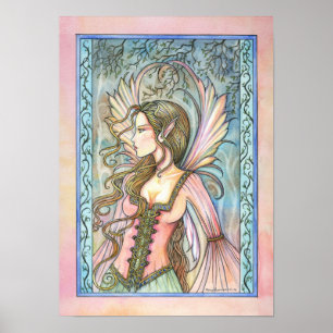 Sprookjes Fantasy Kunst Poster Print door Molly Ha
